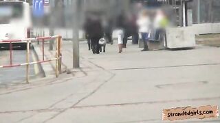 Very tight latina teen Gina Devine fucked in a car