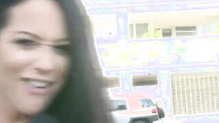 Amateur Girl Flashing Her Pussy During Money Talks Stunt