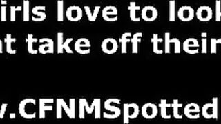 Classy lady fucked for amateur CFNM group