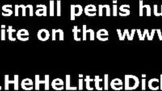 Public disgrace as CFNM girls mock small cock