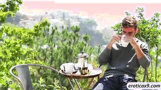 Natural beauty Kimber knows how to take care of her man and she gets loved