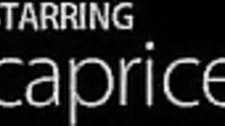 Busty pornstar Caprice dildoing snatche