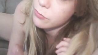 Blonde Street Whore Paid Cash For Point Of View Blowjob