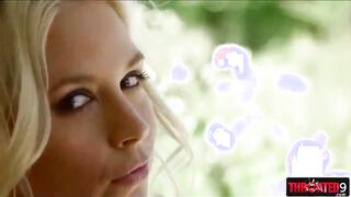 Alluring Sarah Vandella is here to almost swallow huge cock