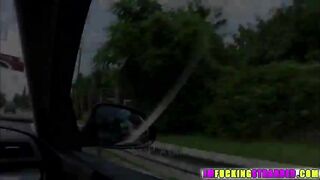 Smokin hot chick Elizabeth gets picked up by swingers