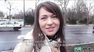 Amateur Czech girl Anastasia nailed inside the car