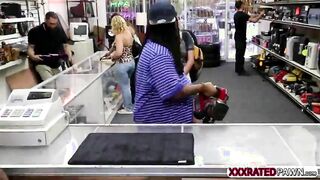 Cutie school girl trades her stuff for tuition but ends  up getting laid