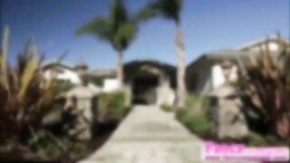 Horny Raylene the masseur seduces her pretty teen customer Kiera Winters