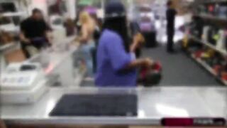 College hot chick trades books and her pussy for her tuition