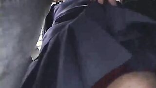 Innocent Teen groped to orgasm on train