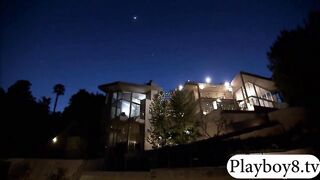 Two kinky big titted women foursome play in this reality show