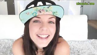 Red hot teen Kiera Winters pussy whacked by jumbo hard cock