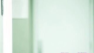 Super sexy asian nurse in the shower