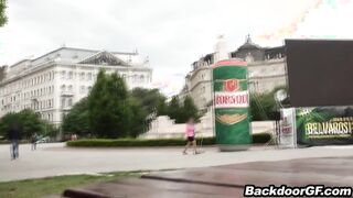 Russian girlfriend gives up backdoor for anal sex