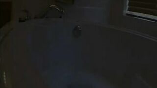 hot young brunette in the bath