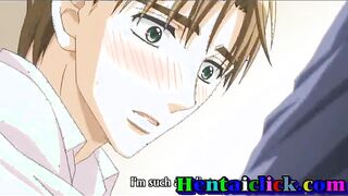 Slim anime gay twink gets his asshole nailed