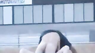 Drunk Couple Doing It in Public beach