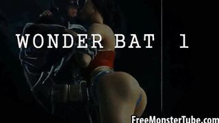 Sexy 3D Wonder Woman getting fucked hard by Batman