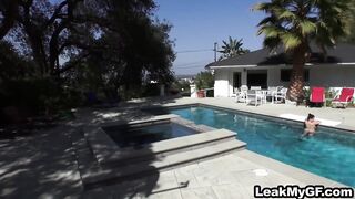 Amazing big ass and tits girlfriend homemade sex