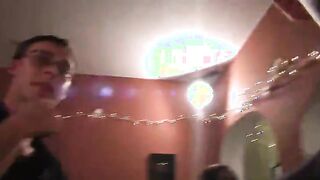 Threesome sexing on college room