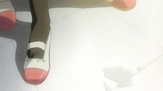 Redhead futagirl gangbanged by some pervs