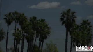 Sexy blonde Maddy gets her ass penetrated by her boyfriend with a massive cock