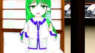 Cute hentai shemale threesome gangbanged orgy