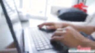 Incredibly hot and pretty Alby gives BF an awesomel fuck surprise