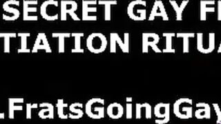 Straight fraternity pledge assfucked by gay seniors