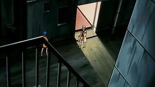 Hentai slave serving her master