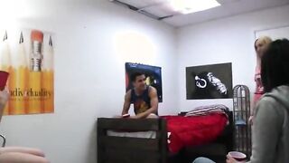 Three hot young girls enjoying groupsex