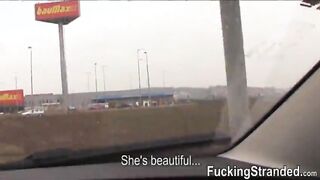 Dumped girlfriend Victoria Puppy fucks stranger as a revenge