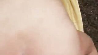 College Ex Girlfriend Fucked And Taking Facial Outdoors