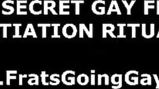 Shower time for group of teens in gay fraternity