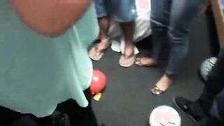 Mind-boggling orgy party