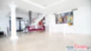 Lovely and hot Callie Calypso is getting very wet and needs some dick