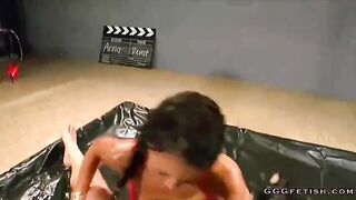 German chick gets double vaginal fucking