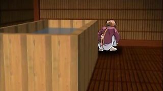 Naked hentai guy gets screwed up by some gangsters