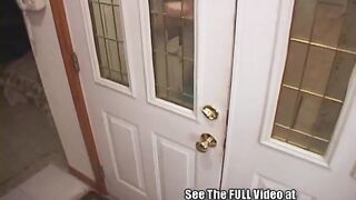 Curly Blonde Wife Gives Sloppy Seconds