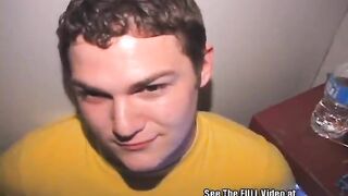 Cute Boy Tyler Teases Cocks In Glory Hole