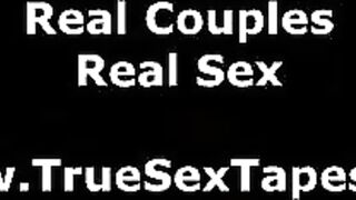 Amateur couple strip for sexy homemade video