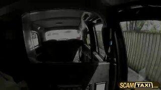 Damn two gorgeous horny hot sluts goes wild hot threesome sex inside the taxi