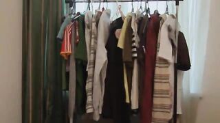 My busty girlfriend sucking my dick