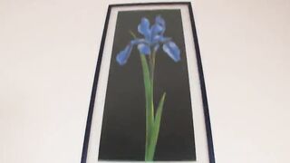 Busty teenager fingering fine pussy