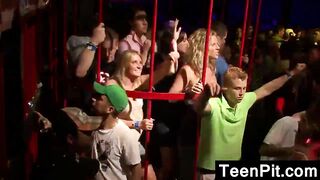 Teen Girls Showing Off Tits In Public