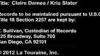 Claire Dames Wants To Get Fucked