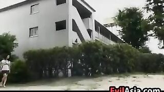 Asian Wives Having Fun Without The Husband