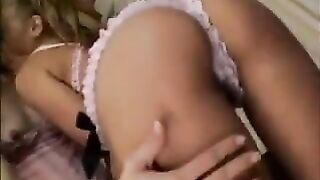 Teen Girls In A Threesome