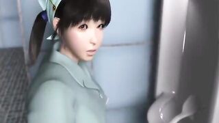 Umemaro 3D Toilet sex
