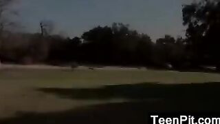 Teen Takes Mature Cock Up Ass